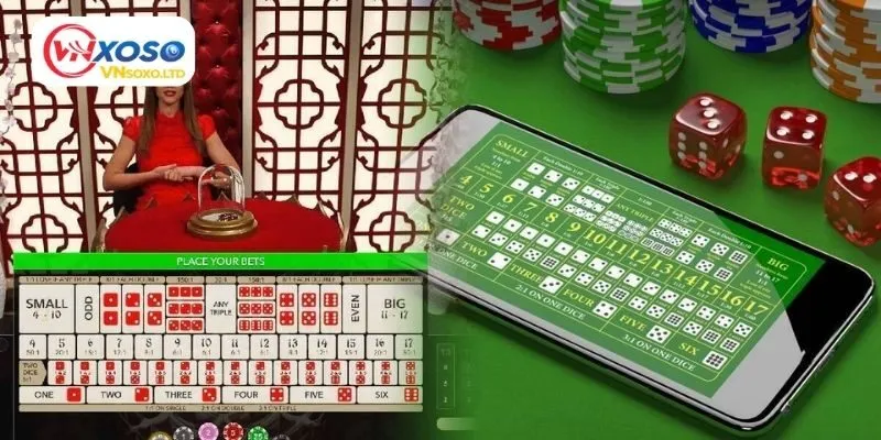 Cách chơi Tài Xỉu Vnxoso đơn giản